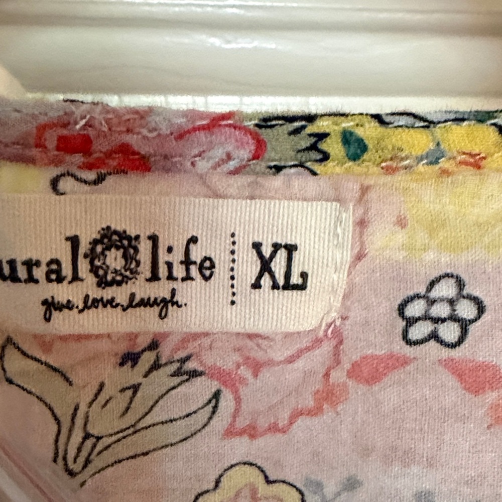 NATURAL LIFE Multicolor Floral Blouse - Picture 5 of 9